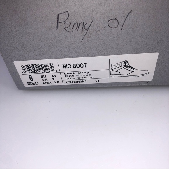 Unlisted by Kenneth Cole Nio Dark Gray Boots Size 8M - Picture 8 of 9